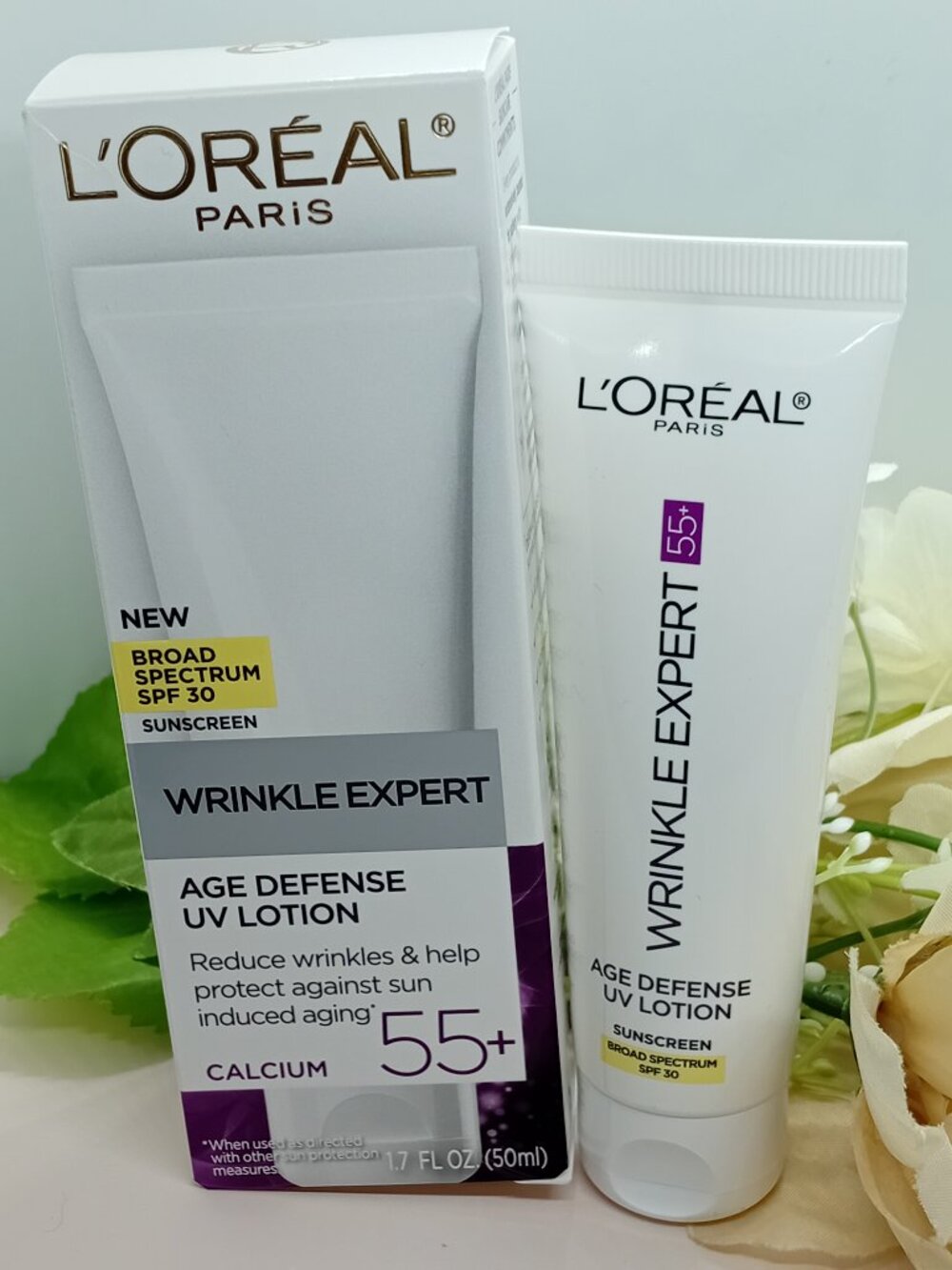 Loreal Paris Wrinkle Expert Age Defying Lotion Age 55+ SPF 30 New